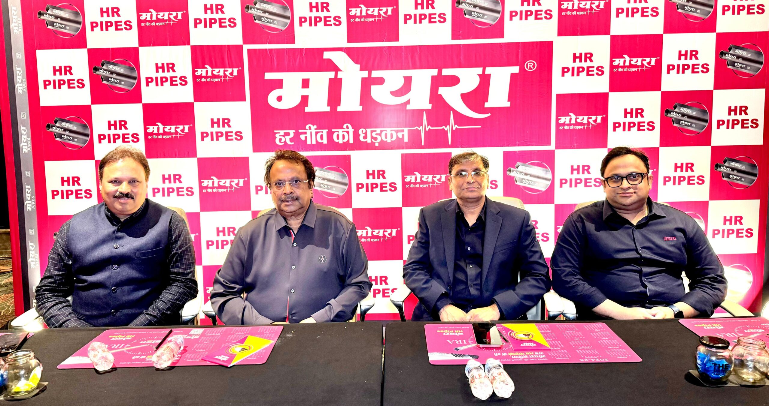 L-R Mr. Sandeep Jain, Director, Mr. Vimal Todi, Founder & Chairman, Mr. Pawan Singhania, Vice Chairman, Mr. Avinash Todi, MD, (2)