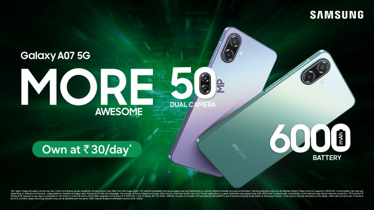 KV- Samsung India Launches Galaxy A07 5G for a Generation that Wants More