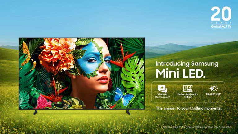Samsung Unveils Next-Gen Vision AI-Powered Mini LED TVs