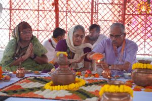 श्रीराम मंदिर में पंचायतन यज्ञ प्रारम्भ