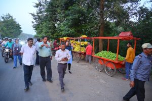 फॉरेस्ट एवेन्यू रोड पर अतिक्रमण के विरुद्ध संयुक्त अभियान, सड़क एवं यातायात व्यवस्था को सुचारु बनाए रखने पर जोर
